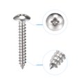 thumbnail image 3 of Uxcell #6 x 7/8" 304 Stainless Steel Phillips Head Self Tapping Screws 50 Pack, 3 of 5