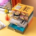 thumbnail image 2 of Goriertaly 1/2/3 Stackable Desktop Organizer Sturdy And Reliable Storage For Clutter-Free Desk 8016orange 1 Pc, 2 of 6