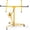 Yellow, variant on 16FT Drywall Lift 150 lb Sheetrock Panel Hoist, Heavy Duty Steel Drywall Jack Lift with 360° Adjustable Telescopic Arm, Locking Wheels, One-Person Ceiling Installation Tool