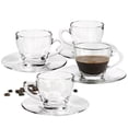 thumbnail image 1 of Taza con Plato Ischia de Vidrio 6 Juegos, 1 of 5