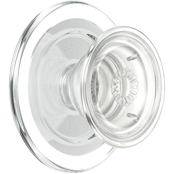 PopSockets PopGrip, Clear; For MagSafe Round with Adapter Ring.