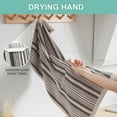 thumbnail image 2 of KitchenKey Premium Cotton Kitchen Dish Towels for Drying Dishes,Large Long Kitchen Hand Towels, Thick Highly Absorbent Dish Clothes Tea Towel Sets with Hanging Loop, 16" X 26", 4 Pcs, Gray and Green, 2 of 13
