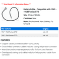 thumbnail image 2 of Battery Cable - Compatible with 1965 - 1968 Pontiac GTO 1966 1967, 2 of 2