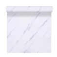thumbnail image 1 of Papier Adhésif Mural, Papier Contact Marbre Blanc pour Comptoir Construction Robuste, 1 of 8
