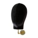 thumbnail image 2 of Cabeza de maniquí de montaje en pared, modelo de peluca, colgador de almacenamiento, estante para colgar en la pared, soporte para pelucas, sombreros, Terciopelo negro, 2 of 8