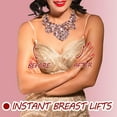 thumbnail image 5 of 5 inch Wide XL Boob Tapes, Breast Lift Tape Extreme Hold ddd with 2 Reusable Nipple Covers 10 Disposable Nipple Pasties Light Brown, 5 of 10
