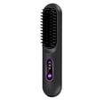 thumbnail image 1 of 2 In 1 Straightener Curling And Straightening Mini Hair Straightener For Hair Straightening 3 Heat Settings Wireless Mini Brush With LED Display And 3 Heat Levels For Use, 1 of 4