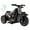 Black, variant on Gymax 6V Kids Bubble Car Electric Ride on Motorcycle w/ Music Button & LED Headlight Green