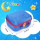 thumbnail image 2 of AYAOQIANG Estuche Rígido de Viaje Compatible con Juego de Iniciación de Libros Story Dream Machine, Contenedor Protector Rígido para Reproducción de Audio en Tiempo de Cuento, Colección de Personajes Real para Pequeños, Azul, 2 of 7