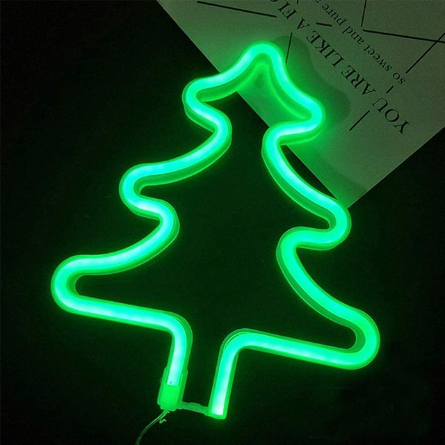 Letrero led neon decoración Artego navidad árbol Beckon