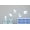 White, variant on Woodland Nursery Wall Decal Fox Bear Wall Art Stickers Baby Decorations White