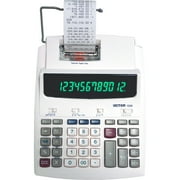 Victor Technology 1226 Thermal Printing Calculator, 12-Digit Display, 8.0 LPS Printing Speed, Off-White