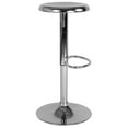 thumbnail image 5 of Home Square 2 Piece Backless Madrid Adjustable Swivel Bar Stool Set in Chrome, 5 of 6
