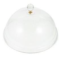 BESTYASH Acrylic Cake Dome Cover Transparent Food Protector with Handle for Home and Restaurant
