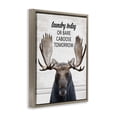 thumbnail image 3 of Stupell Industries Laundry Today Bare Caboose Tomorrow Quotes and Sayings Painting Brown Floater Framed Canvas Art Print Wall Art, 25 x 31, 3 of 9
