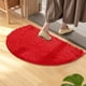 thumbnail image 3 of Alfombra Semicircular Absorbente de Agua para Baño, Entrada, Dormitorio, Inodoro, Baño, Antideslizante, 40 X 60 Cm, 3 of 6
