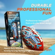 Sunlite Sports Waterproof Football for Lawn Backyard Pool Beach Lake Park Water Toy, Outdoor Play, for Kids Children Teens Adults, Family Fun