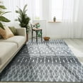thumbnail image 5 of Ultrug Vintage Rugs Boho Geometric Moroccan Area Rug Soft Carpet for Bedroom Living Room Home Decor,6'x9',Grey, 5 of 7