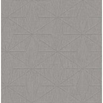 Decorline Bernice Silver Diamond Geometric Wallpaper
