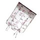 thumbnail image 2 of Cortina romana floral PENGJTMXG semitransparente 1,4 x 1,6 m rosa, 2 of 3