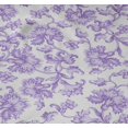 thumbnail image 4 of Vargottam Indoor/OutdoorRoundTablecloth 58 InchRoundTablecloth Waterproof PatioTableCloths- Spring/SummerTableCovers for Backyard CircularTable/BBQs/Picnic -Lavender & White, 4 of 8