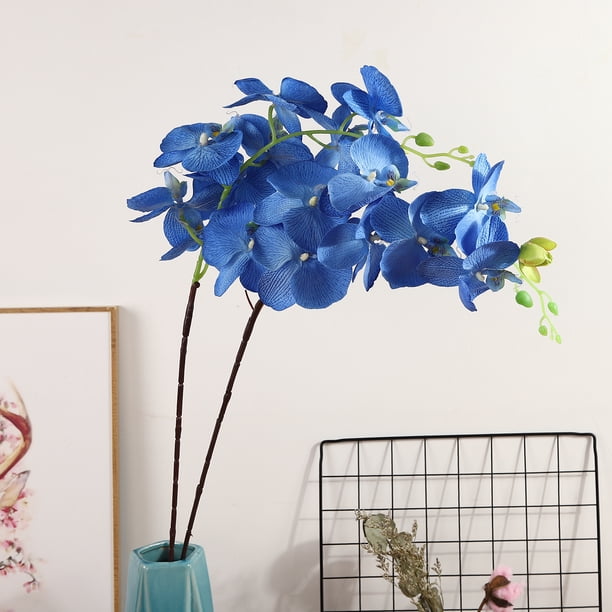 Labymos Flores artificiales Ramas artificiales de Navidad