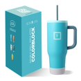 thumbnail image 1 of Taza aislante IRON °FLASK Co-Pilot con bota, pajita y tapa abatible, 1,2 L, 1 of 7