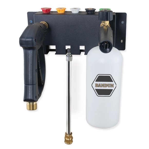 Soporte de acero inoxidable BANDUN para pistola de hidrolavadora