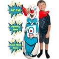 thumbnail image 6 of WARM FUZZY Toys - The Original 46" Bozo The Clown Inflatable 3-D Bop Bag (452) Works Great for Ages 3+ and at Home, in The Classroom or as an Energy/Stress Reliever, 6 of 7