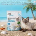 thumbnail image 4 of All For Paws Natural Cassava & Bentonite Clay Cat Litter, 10lb Ultra-Soft Kitty Litter for Sensitive Paws – Solid Clumping , Highly Absorbent , 24/7 Odor Lock, 4 of 5