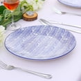 thumbnail image 7 of Vancasso Porcelain Dinnerware Sets, 16 Piece Blue Dinner Plate Set, Dishes Series Takaki, 7 of 7