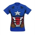 thumbnail image 4 of Captain America  Mens Captain America Suit-Up Costume T-Shirt, Extra Large, 4 of 5