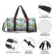 thumbnail image 4 of Balery Cute Cartoon Owls 3 Bolsa de Gimnasio para Mujeres y Hombres, Bolsa de Viaje Impermeable, Bolsa de Fin de Semana con Compartimento para Zapatos y Bolsillo Húmedo, 4 of 6
