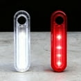 thumbnail image 3 of Taillights USB Charging Plastic Outdoor Cycling High Brightness Night Cycling Lights Warning Lights Red White Color Bandage Fix Lightweight Durable for Daily Commuting Cycling, 3 of 7