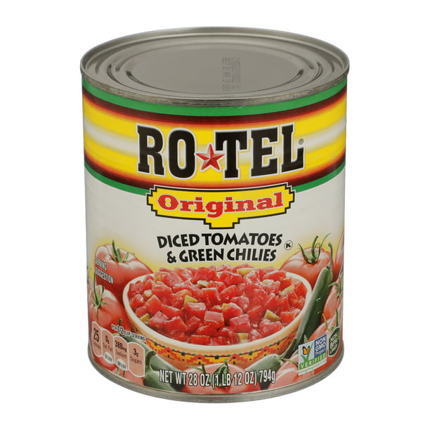 Ro Tel Original Diced Tomatoes And Green Chilies 28 Ounce Walmart Com Walmart Com,Best Emergency Food Supply Company