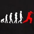 thumbnail image 3 of CafePress - Cricket Evolution (Red) T Shirt - Men's Classic Graphic Cotton T-Shirt, 3 of 4
