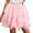 A-Pink216, variant on Women's Solid Color Tulle Tutu Skirt Asymmetrical Ruffled Mesh Skirt Romantic Party Dress Up Skirts Black L