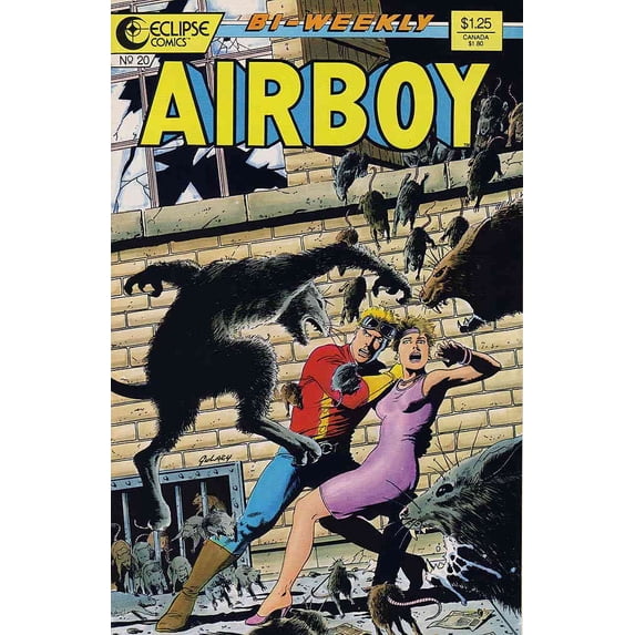 Airboy #20 VF ; Eclipse Comic Book