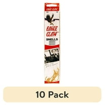 (10 pack) Eagle Claw 121-8 Aberdeen Snell Gold Hook, Size 8