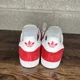 thumbnail image 3 of Ad-id-as Originals Gazelle Scarlet Red White Mens Casual Sneakers S76228 Sz 9.5, 3 of 6