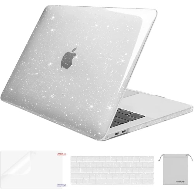 Compatible con MacBook Pro de 13 pulgadas (versión 2023-2016, M2, M1, A2338, A2289, A2251, A2159, A1989, A1706, A1708).