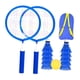 thumbnail image 3 of Juego de bádminton para niños, raqueta de bádminton con volante, bolsa de almacenamiento resistente Azul, 3 of 9
