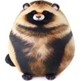 thumbnail image 1 of Oreiller en Peluche Chat, Oreiller en Peluche Renard, Oreiller en Peluche Raton Laveur, Peluches Douces Animaux en Peluche Mignons, Oreiller en Peluche Chaton Poupée Jouets en Peluche Cadeau, 1 of 6