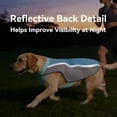 thumbnail image 4 of HQREA Dog Cooling Vest Summer Pet Life Jacket for Small & Medium Dogs Breathable Mesh Pet Shirt for Swimming, 4 of 8