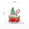 thumbnail image 3 of Christmas Snow Globe Table Centerpiece Lighted Decor for Cafe Cabinet Indoor Tree, 3 of 8