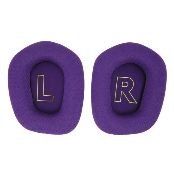 DEWIN Earpads Cushions Breathable Comfortable Elastic Replacement Ear Pads for Logitech G733 Headphones Purple