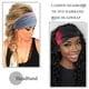 thumbnail image 4 of Diademas anchas, turbantes elásticos, bandas para el cabello anudadas, bandas elásticas para el sudor para hacer ejercicio, yoga, correr, deportes, pañuelos para la cabeza grandes para mujeres, 4 of 5