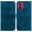 Dark blue, variant on Kickstand Shockproof Case for Moto G85 G55 G15 G05 E15 G56 G64 G66 G86 5G, Slim Protective Cover with Multi-Angle Stand for Daily & On-the-Go Use