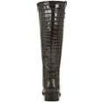 thumbnail image 3 of Easy Spirit Womens Rhonda Leather Block Heel Knee-High Boots, 3 of 3
