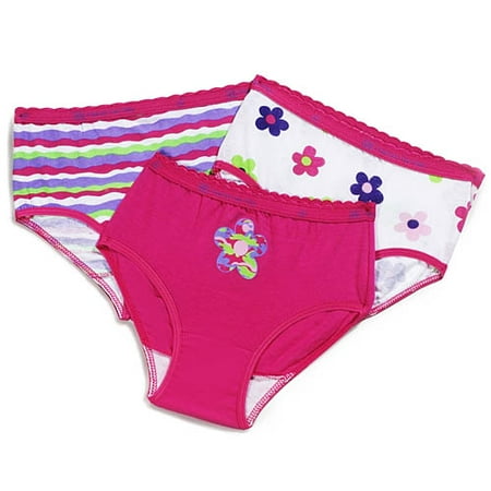 Hanes Floral Girls' Panties
